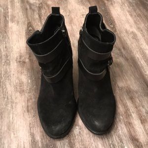 Ivanka Trump black booties